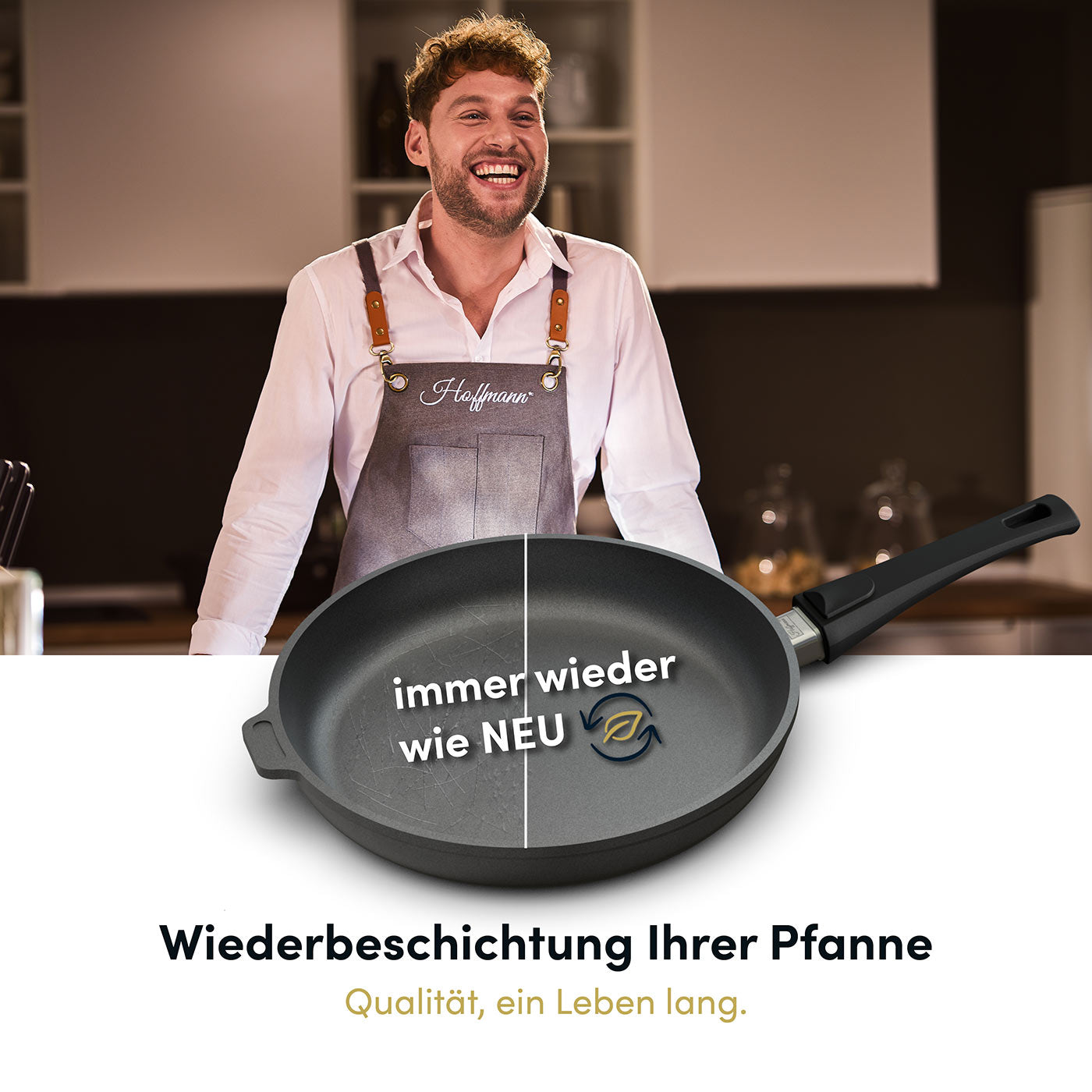 Viereckpfannen 20-28 cm I Deckel optional